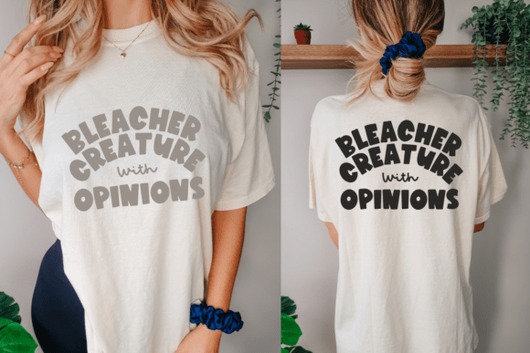 Bleacher Creature with Opinions Svg Graphics for Crafts