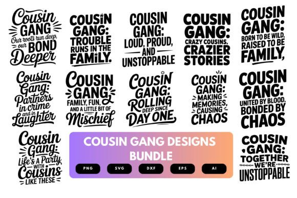 Cousin Gang SVG Bundle: A Designer's Real-World Review