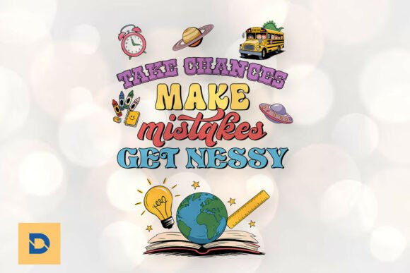 Creative Chaos Inspirational Quote PNG for Graphics & Crafts