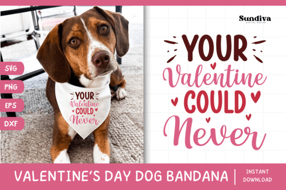 Cute Valentines Day Dog Bandana Quote 19 Review