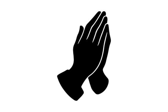 Free Prayer Svg Png Silhouette for Crafts and Graphics