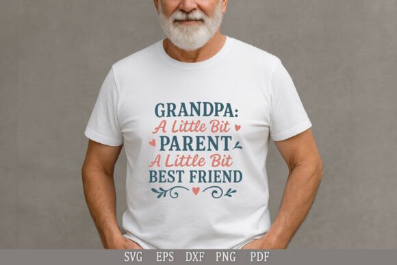 Funny Grandpa Quote Design for T-Shirts Graphics and Crafts