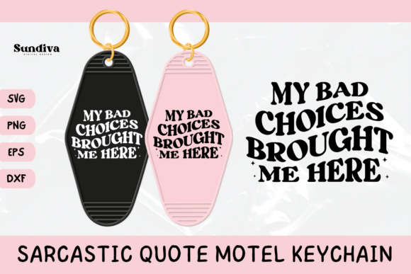 Funny Sarcastic Motel Keychain SVG 10 for Crafts and Graphics