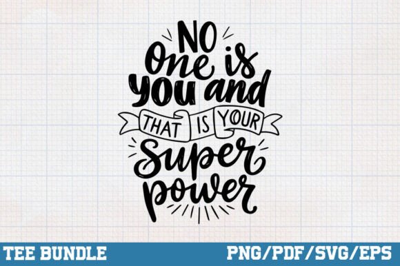 No One is You SVG, Inspirational PNG for Graphics and Crafts